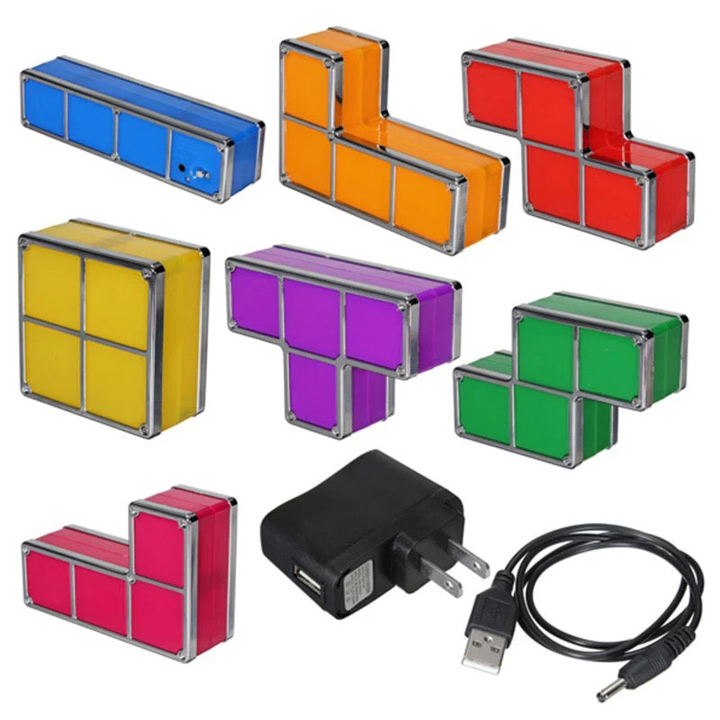 Tetris Stackable LED Night Light - Image 4