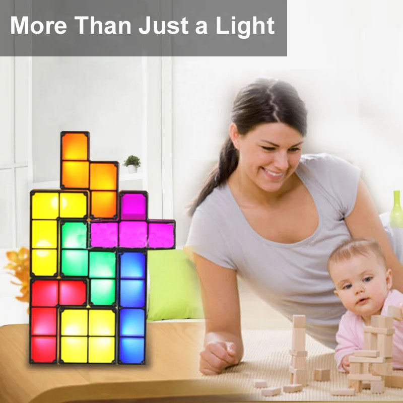 Tetris Stackable LED Night Light - Image 6