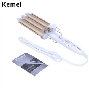 Triple Barrel Hair Curling