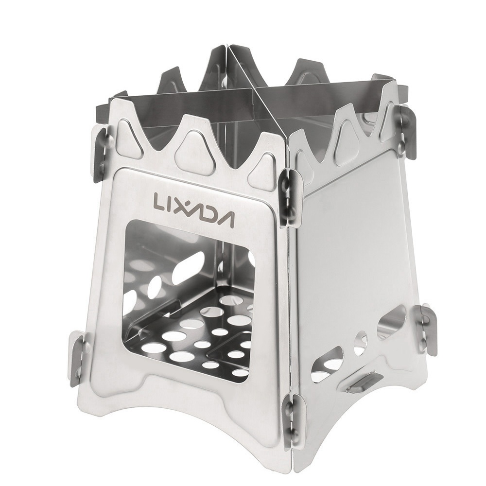 ULTRALIGHT TITANIUM WOOD BURNER CAMPING STOVE - Image 3