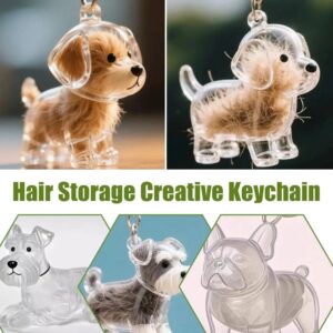 Dog Hair Keychain