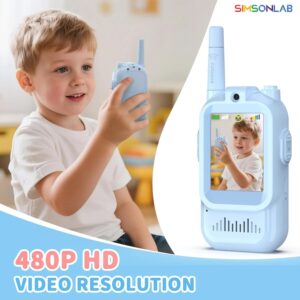 Peek & Talk Video Walkie-Talkies for Kids