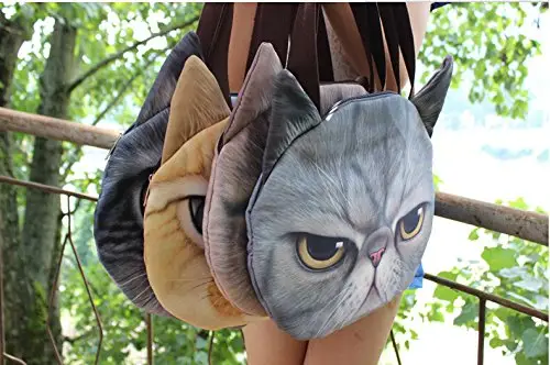 Cute Cat Face Tote Bag - Image 2