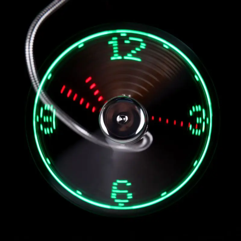 LED USB CLOCK FAN - Image 2
