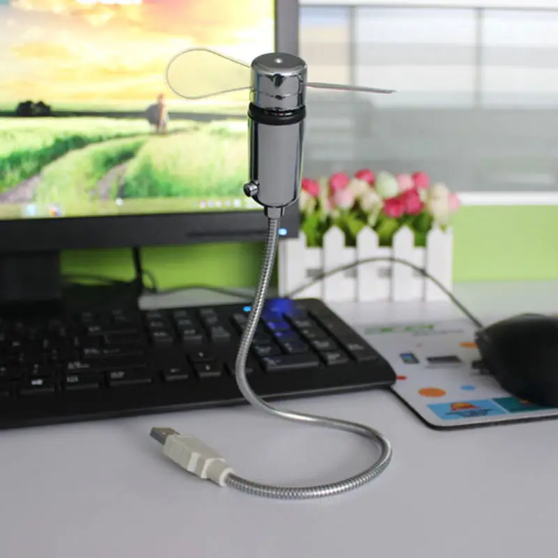 LED USB CLOCK FAN - Image 3