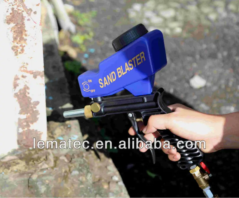 Portable Gravity Feed Sandblasting Gun - Image 2