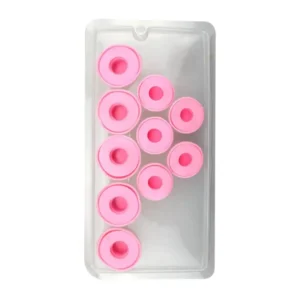 Set of 10 Silicone Hair Curlers