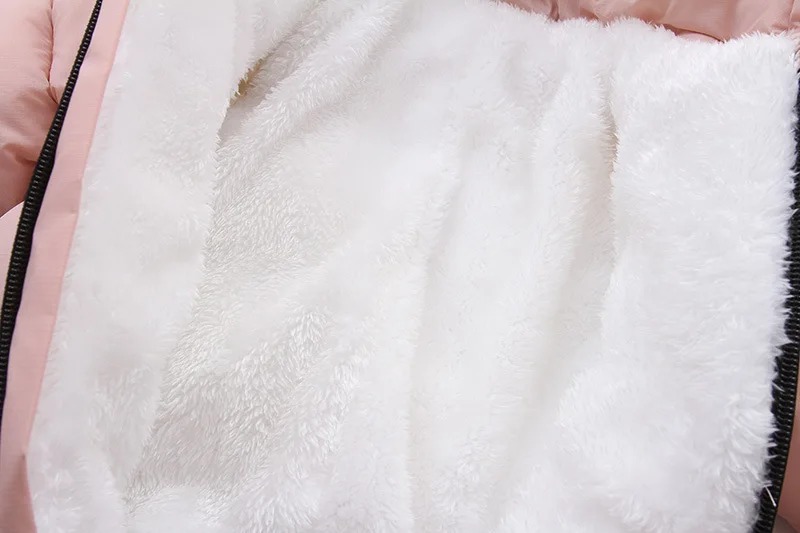 2025 Winter Baby Snowsuit – Plus Velvet Hooded Romper (0–2Y) - Image 6