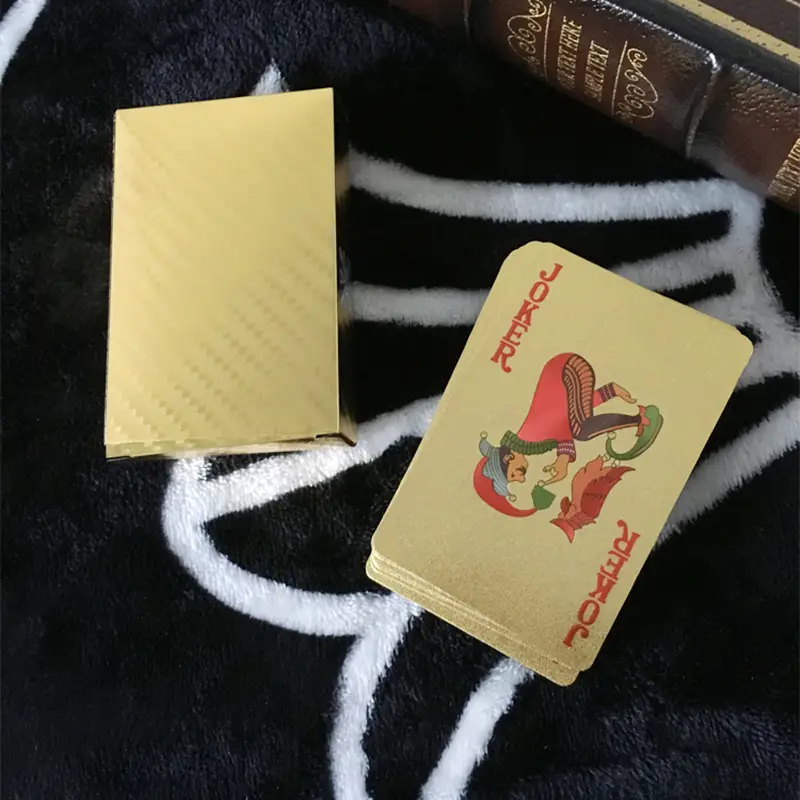24k Gold Foil Playing Cards - Image 4