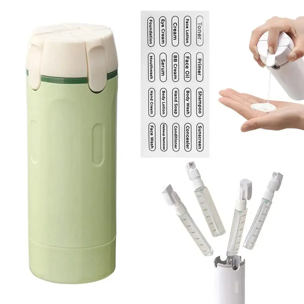 4-in-1 Travel Pump Bottle