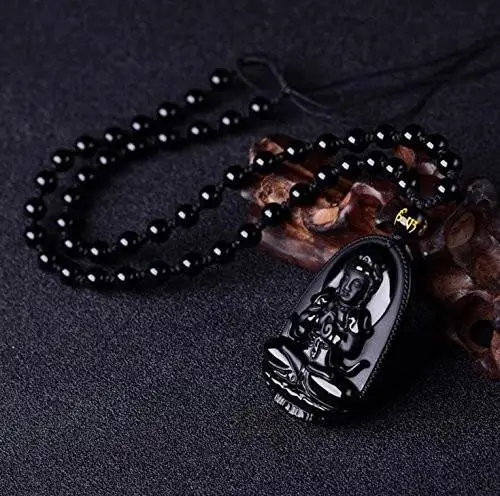 Black Buddha Necklace - Image 2