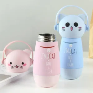 Cat Insulated Thermos Water Bottles