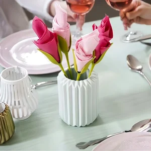 Creative Napkin Flower Holder -10PCS