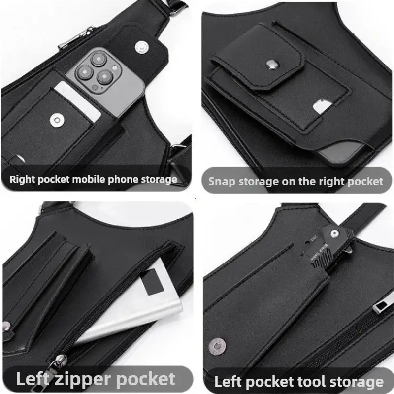 Double Strap Anti-Theft Chest Bag - Image 6