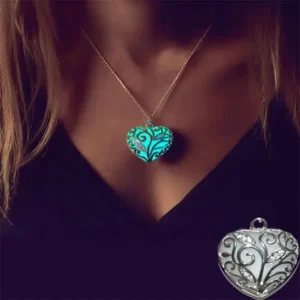 Glowing Heart Chakra Pendant