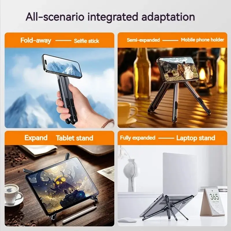 Magnetic Phone Tripod Stand - Image 4