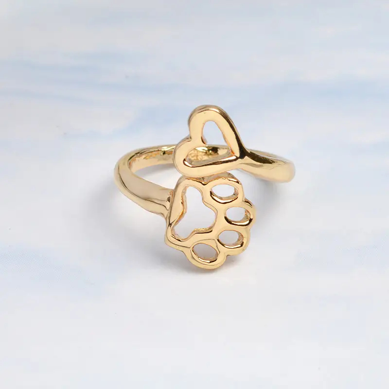 Paw & Heart Ring - Image 5