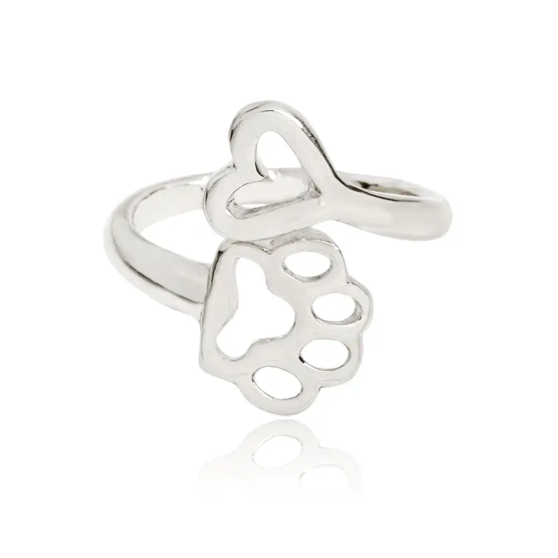 Paw & Heart Ring - Image 6