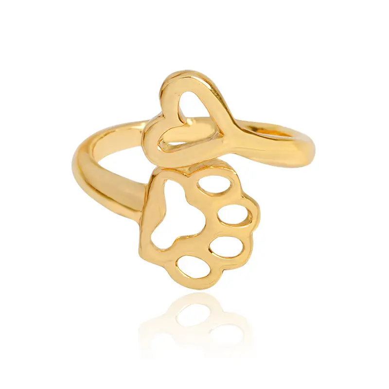 Paw & Heart Ring - Image 7