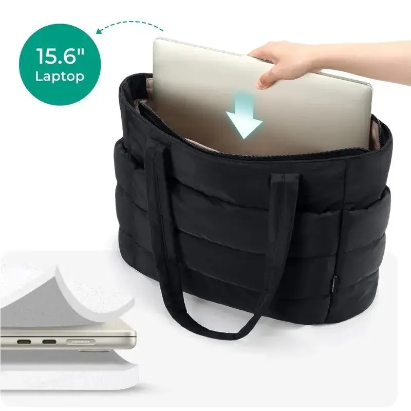 Puffy Tote Bag - Image 3