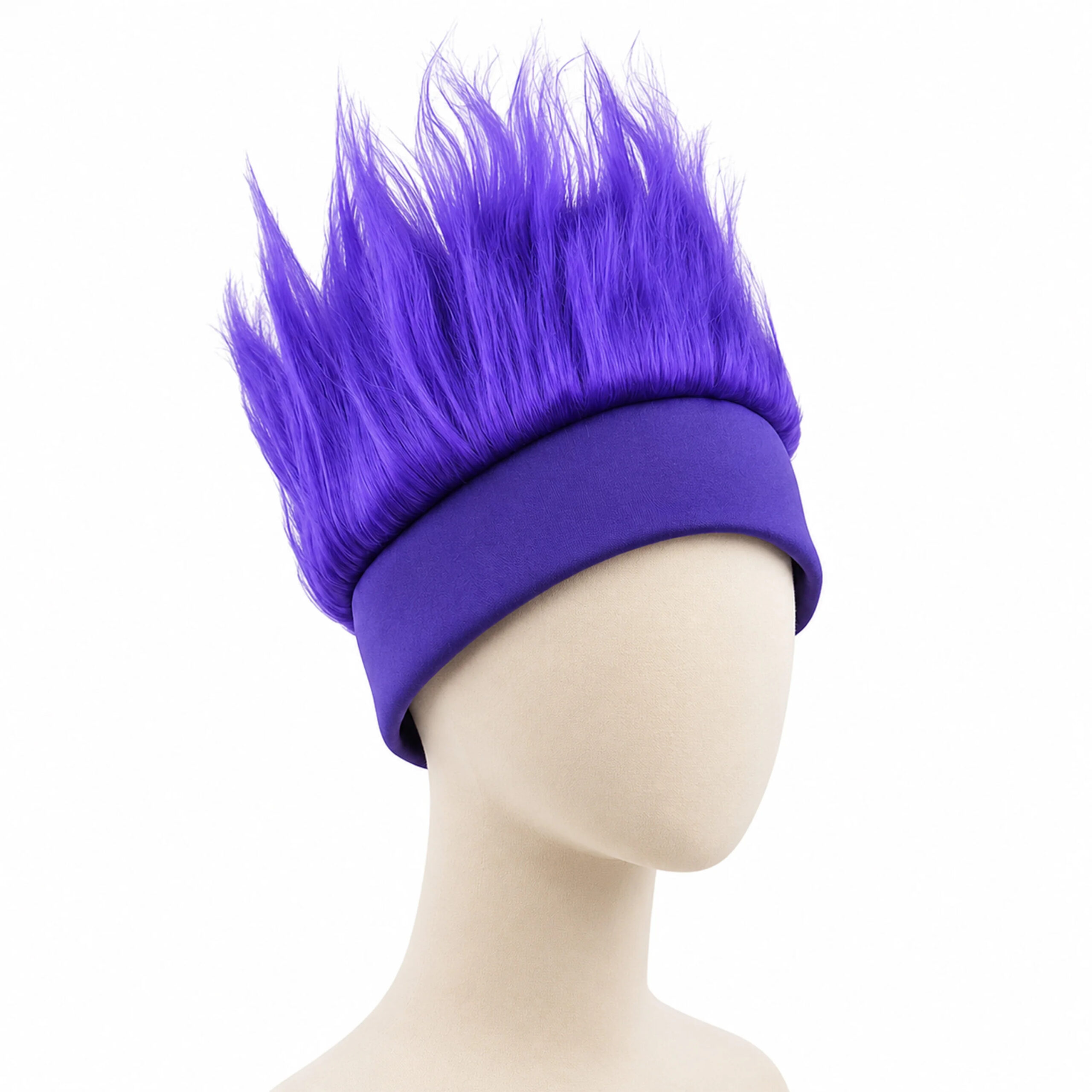 World Cup National Flag Fan Wig with Logo – Football Supporter Costume Headgear - Image 5