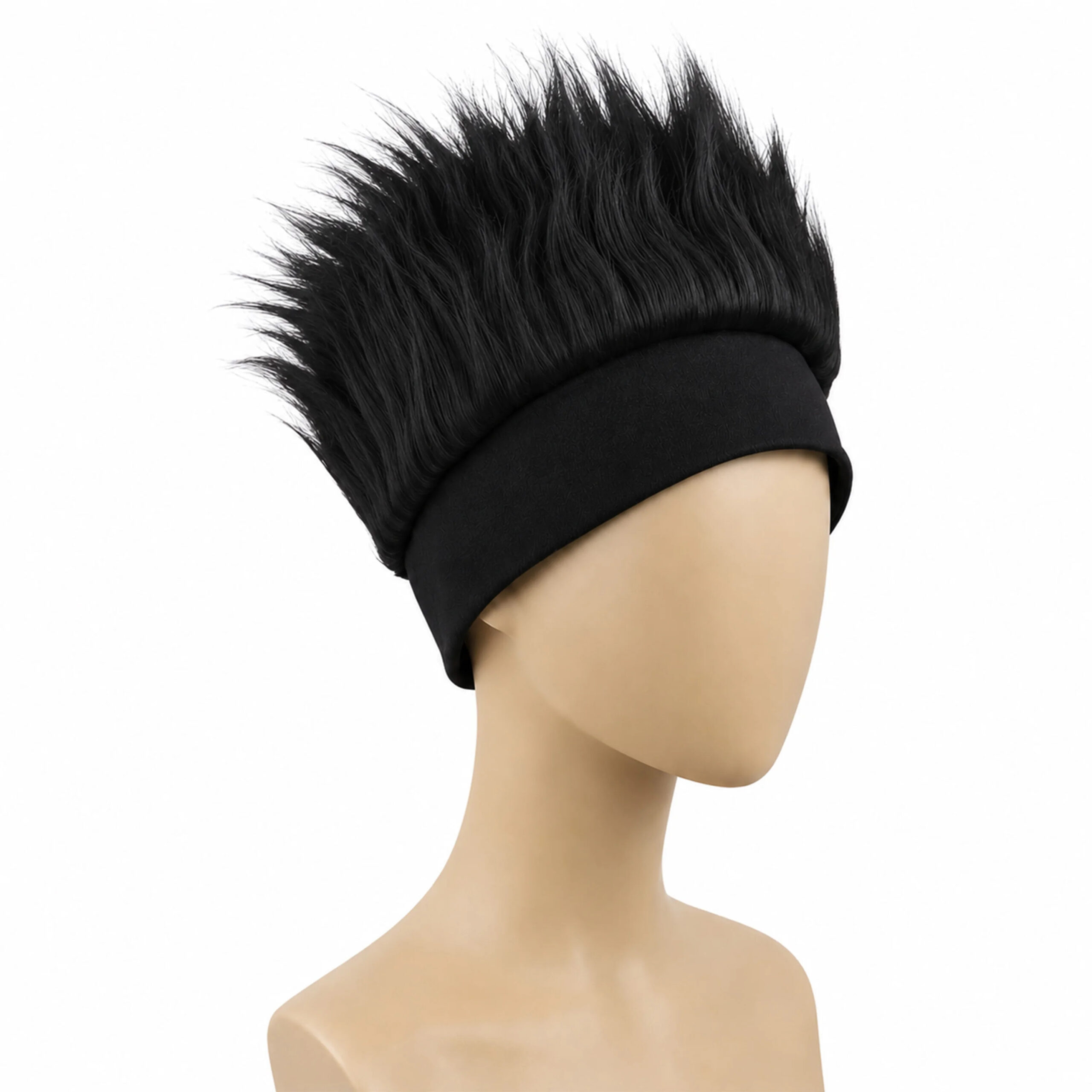 World Cup National Flag Fan Wig with Logo – Football Supporter Costume Headgear - Image 6