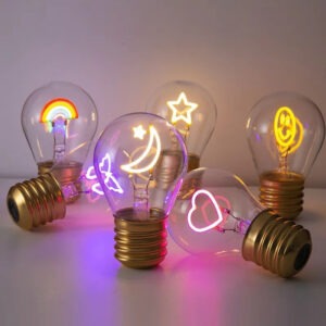 Tuya Bluetooth Smart LED Bulb – 15W/18W RGB Color Changing Dimmable Light