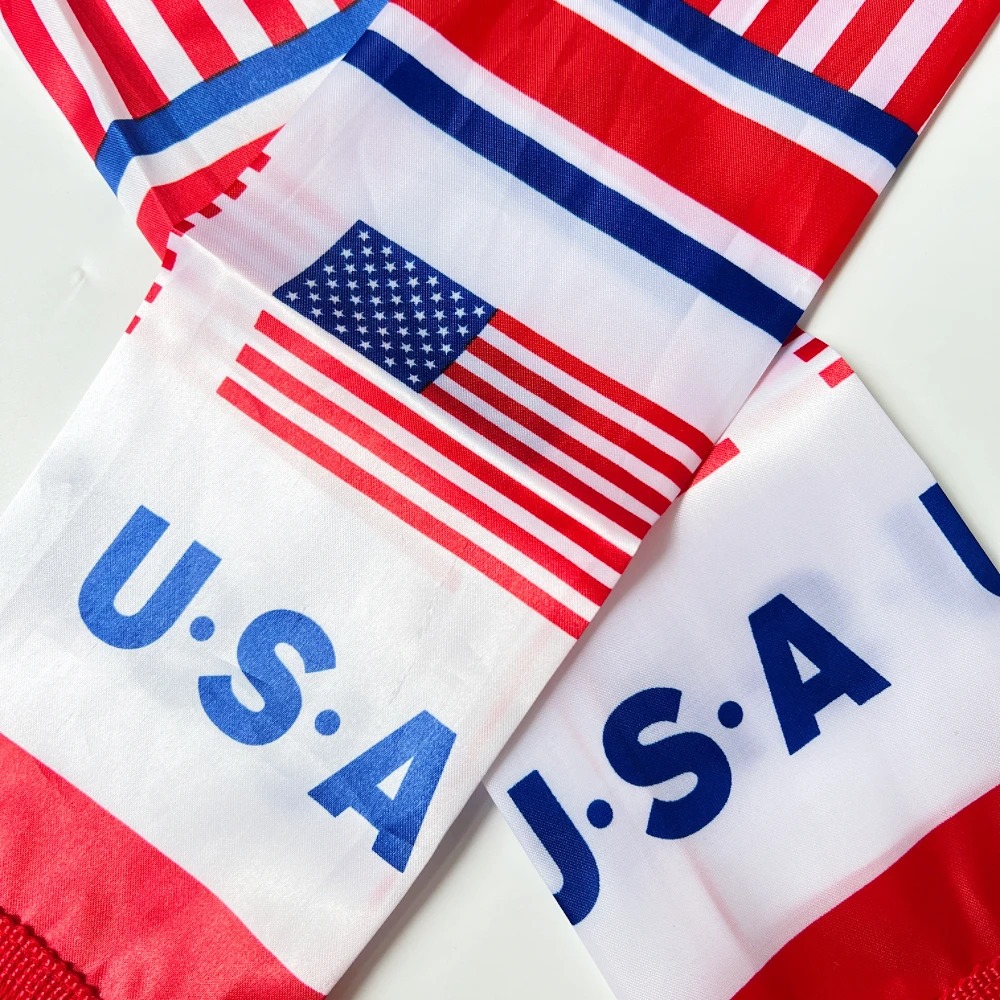 2026 Countries Scarf Flag 14 x 135cm Double-Sided Printed Worldwide Flags - Image 4