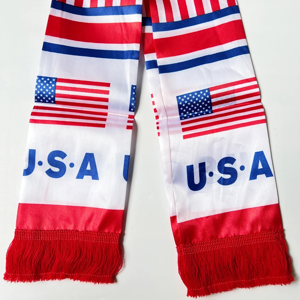 2026 Countries Scarf Flag 14 x 135cm Double-Sided Printed Worldwide Flags - Image 5